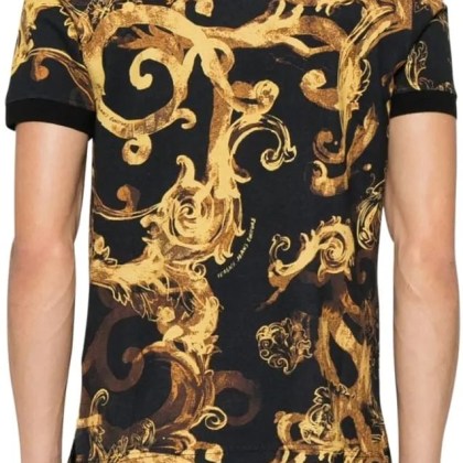 Versace Jeans Couture - Versace Jeans Shirt Zwart Katoen maat XXXL polos z - Größe XL - schwarz – Bild 3