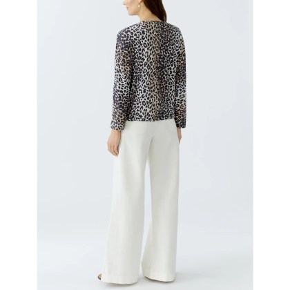 Oui - Bluse - Größe 42 DAMEN - brown – Bild 4