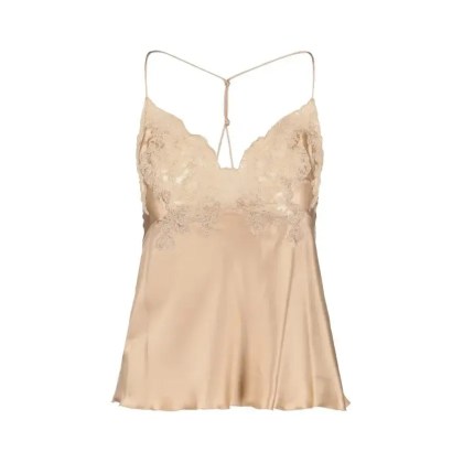 Ermanno Scervino - Silk Top – Ivory - Größe 42 - beige Ermanno Scervino - Silk Top – Ivory - Größe 42 - beige