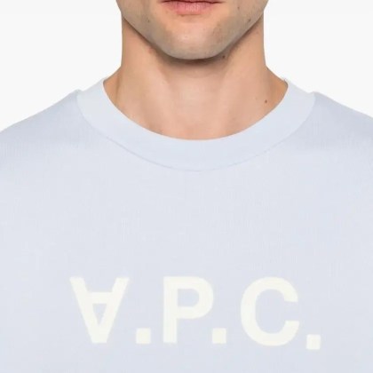 A.P.C. - Crew Neck Sweatshirt - Größe M - blau