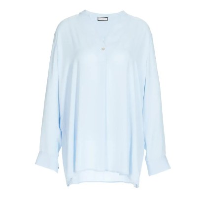 SEM PER LEI - Bluse 1 Knopf - Größe 36 - blau SEM PER LEI - Bluse 1 Knopf - Größe 36 - blau