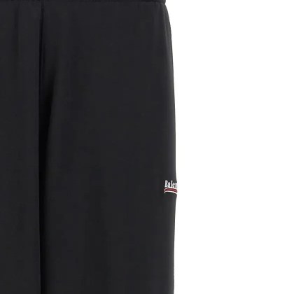 Balenciaga - Logo Embroidery Joggers - Größe S - schwarz – Bild 3