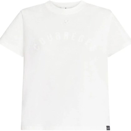 Courrèges - Top Heritage White - Größe S - weiß Courrèges - Top Heritage White - Größe S - weiß