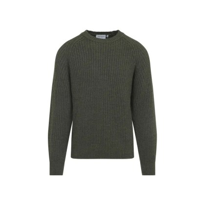 Carhartt Wip - Textured Ribbed Knit Sweater - Größe M - grau Carhartt Wip - Textured Ribbed Knit Sweater - Größe M - grau