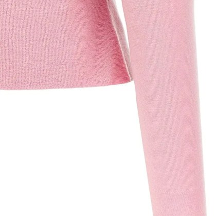 self-portrait - Pink Merino Wool' Cardigan - Größe XS - pink – Bild 2