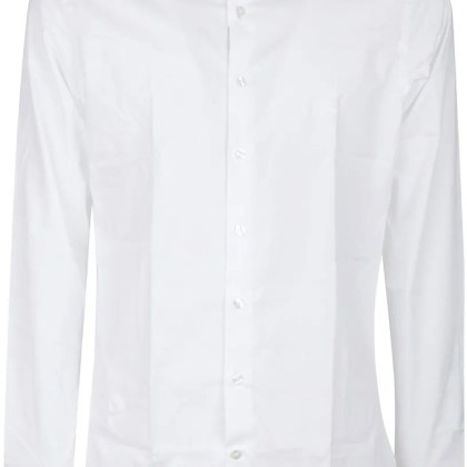 Etro - Long Sleeve Fuji Botton Down Logo Shirt White - Größe 41 - weiß Etro - Long Sleeve Fuji Botton Down Logo Shirt White - Größe 41 - weiß