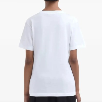 Marni - Logo Print T-Shirt - Größe 36 - weiß – Bild 2