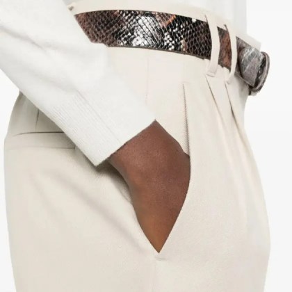 Brunello Cucinelli - pantalone divers - Größe 38 - beige – Bild 2