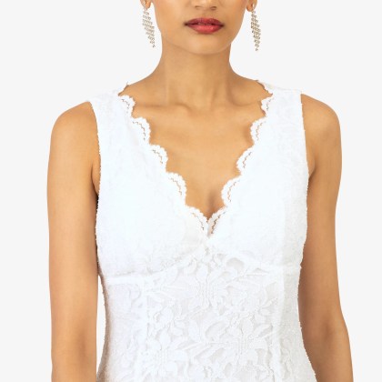 Kraimod - Abendkleid - Größe 40 - weiß – Bild 3
