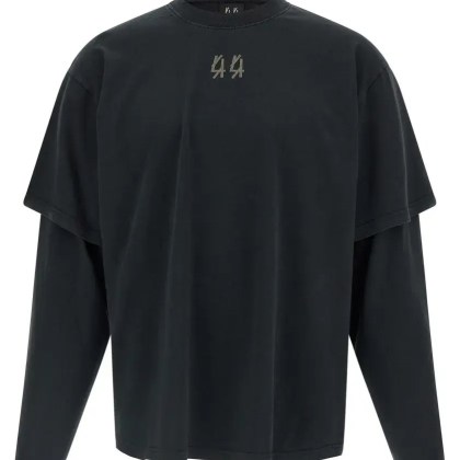 44 Label Group - Double Sleeve%27 T-Shirt - Größe L - schwarz 44 Label Group - Double Sleeve%27 T-Shirt - Größe L - schwarz