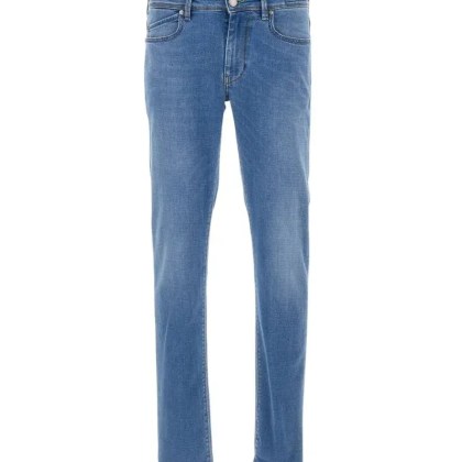 Re-Hash - Classic Straight-Leg Jeans With Mid-Rise Waist - Größe 33 - blau Re-Hash - Classic Straight-Leg Jeans With Mid-Rise Waist - Größe 33 - blau