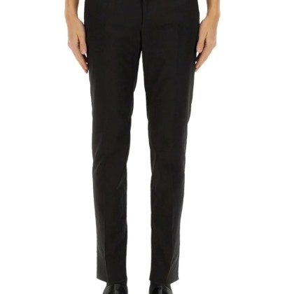 Dolce&Gabbana - Cotton Tailored Pants - Größe 52 - schwarz Dolce&Gabbana - Cotton Tailored Pants - Größe 52 - schwarz
