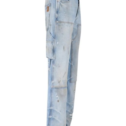 Amiri - Carpenter Jeans Light Blue Denim - Größe 31 - blue – Bild 4