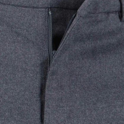 Cruna - Mid-Rise Grey Wool Trousers With Tailored Finish - Größe 50 - grau – Bild 3