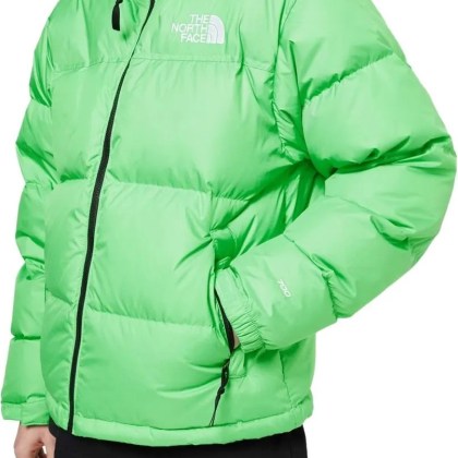 The North Face - 1996 Retro Nuptse Chlorophyll Green Down Jacket - Größe S - grün – Bild 3