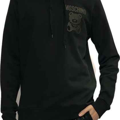 Moschino - Sweatshirts Black - Größe 50 - schwarz – Bild 4
