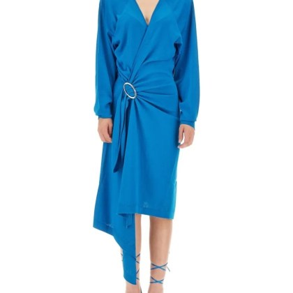 The Attico - Atwell Midi Dress - Größe 42 - blau The Attico - Atwell Midi Dress - Größe 42 - blau