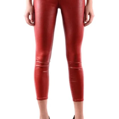 J Brand - Slim-Fit Cropped Jeans With Coated Finish - Größe 26 - rot J Brand - Slim-Fit Cropped Jeans With Coated Finish - Größe 26 - rot