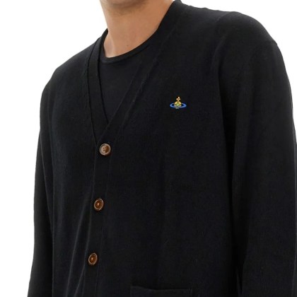 Vivienne Westwood - Cardigan "Alex" - Größe XXL - schwarz