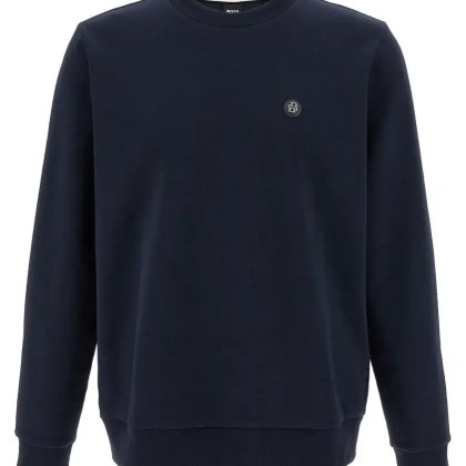 Hugo - Slightly Stretch Black Sweatshirt - Größe L - schwarz Hugo - Slightly Stretch Black Sweatshirt - Größe L - schwarz