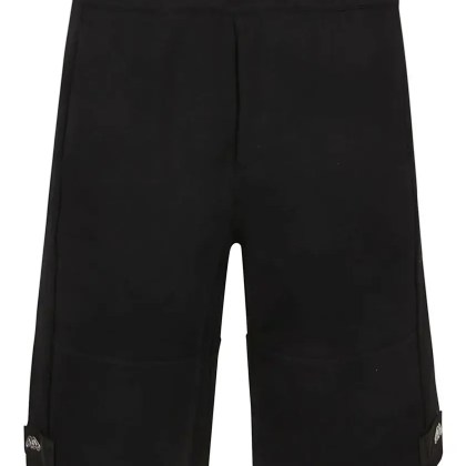 Alexander McQueen - Black Cotton Shorts With Adjustable Straps - Größe M - schwarz Alexander McQueen - Black Cotton Shorts With Adjustable Straps - Größe M - schwarz