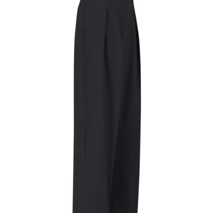 Victoria Beckham - Wide-Leg Trousers Black - Größe 10 - schwarz – Bild 4