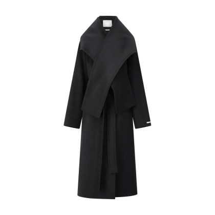 Sportmax - Mantel Baldo aus Wolle - Größe 40 - schwarz Sportmax - Mantel Baldo aus Wolle - Größe 40 - schwarz