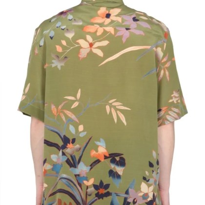 Etro - Vibrant Floral Print Shirt - Größe S - grün – Bild 3