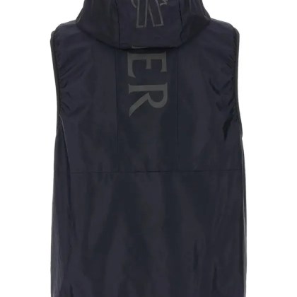 Moncler - 'Moretan' Vest - Größe 2 - blau – Bild 4