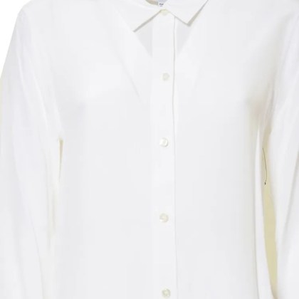 Equipment - Leema Silk Blouse - White - Größe L - weiß – Bild 2