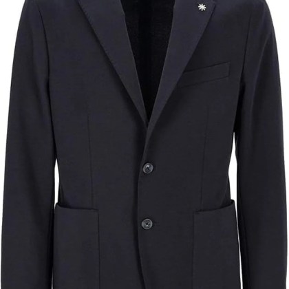 Manuel Ritz - blazer navy - Größe IT 52 - blue Manuel Ritz - blazer navy - Größe IT 52 - blue