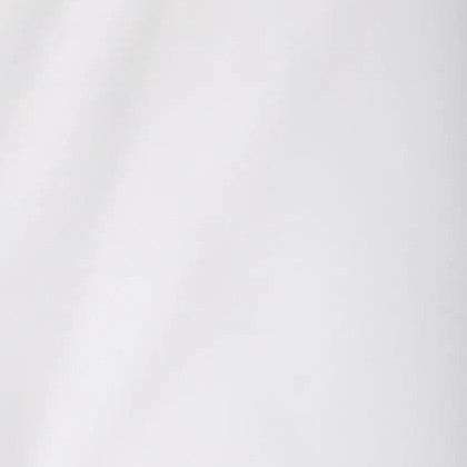 THE LATEST - Long-Sleeved White Cotton Shirt With Back Zip - Größe L - weiß – Bild 2