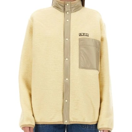 A.P.C. - "Ewan" Blouson - Größe M - beige A.P.C. - "Ewan" Blouson - Größe M - beige