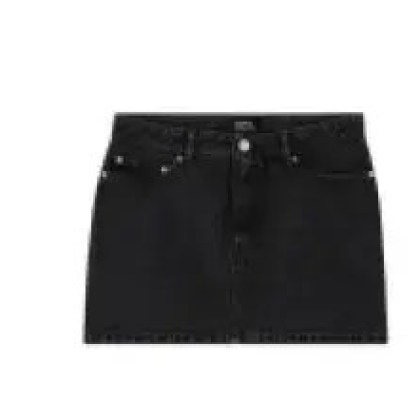 A.P.C. - Fitted Denim Skirt With Classic Five-Pocket Design - Größe 40 - schwarz A.P.C. - Fitted Denim Skirt With Classic Five-Pocket Design - Größe 40 - schwarz