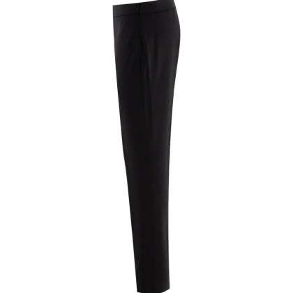 Fabiana Filippi - Skinny Black Trousers With Side Zip Fastening - Größe 46 - schwarz – Bild 3