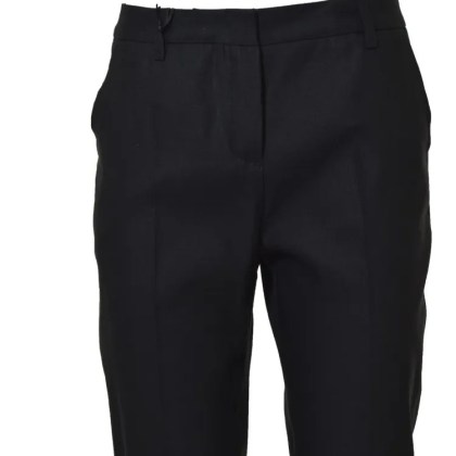 Tonello - Tailored Straight Leg Trousers - Größe 42 - schwarz – Bild 2