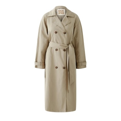 Oui - Trenchcoat - Größe 42 DAMEN - beige Oui - Trenchcoat - Größe 42 DAMEN - beige