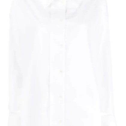 JEJIA - Classic White Cotton Shirt - Größe 44 - weiß JEJIA - Classic White Cotton Shirt - Größe 44 - weiß
