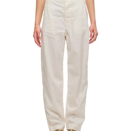 Casey & Casey - Jude Femme Cotton And Linen Pants - Größe XS - weiß Casey & Casey - Jude Femme Cotton And Linen Pants - Größe XS - weiß