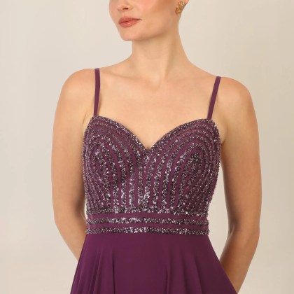 Apart - Glamourkleid - Größe 46 - violett