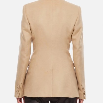 Gabriela Hearst - Silk Fitted Blazer - Größe 40 - braun – Bild 3