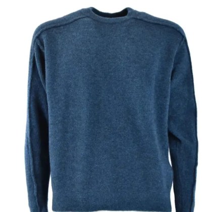 Isabel Benenato - Petroleum Knit Sweater - Größe L - blau Isabel Benenato - Petroleum Knit Sweater - Größe L - blau