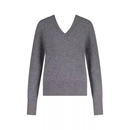 van Kukil - Kaschmir Pullover mit V-Ausschnitt 47701882470746 - Größe XS - dark gray van Kukil - Kaschmir Pullover mit V-Ausschnitt 47701882470746 - Größe XS - dark gray