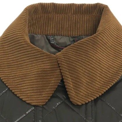 Peuterey - Quilted jacket 'Delft' - Größe 44 - grün – Bild 3