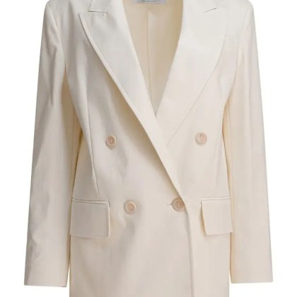 Max Mara - "Olimpia" Blazer - Größe 42 - weiß Max Mara - "Olimpia" Blazer - Größe 42 - weiß