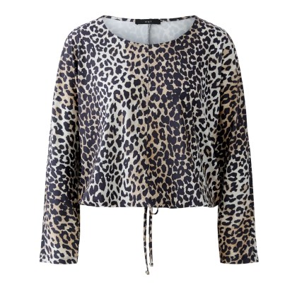 Oui - Bluse - Größe 42 DAMEN - brown Oui - Bluse - Größe 42 DAMEN - brown