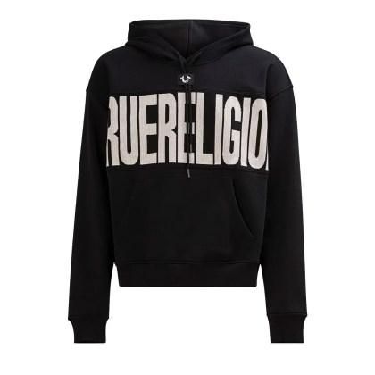True Religion - Hoodie - Größe S - schwarz True Religion - Hoodie - Größe S - schwarz