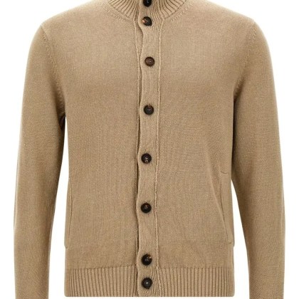 Zanone - Chioto%27 Cardigan - Größe 50 - beige Zanone - Chioto%27 Cardigan - Größe 50 - beige