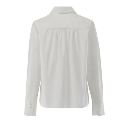 VAN LAACK - Bluse Modern Fit Uni - Größe 40 - weiß – Bild 3