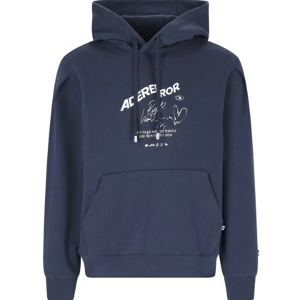 Ader Error - Cotton Blue Hoodie - Größe S - blau Ader Error - Cotton Blue Hoodie - Größe S - blau